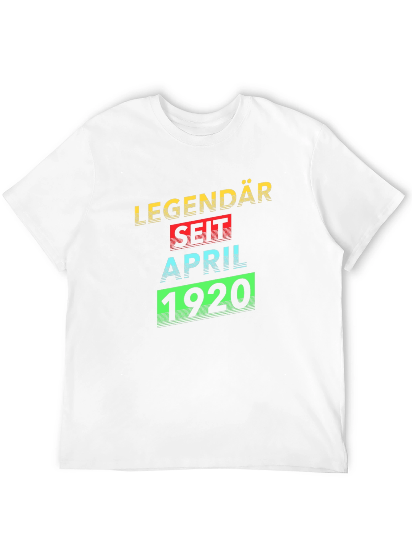 Legendary Since April 1920 Black T-Shirt