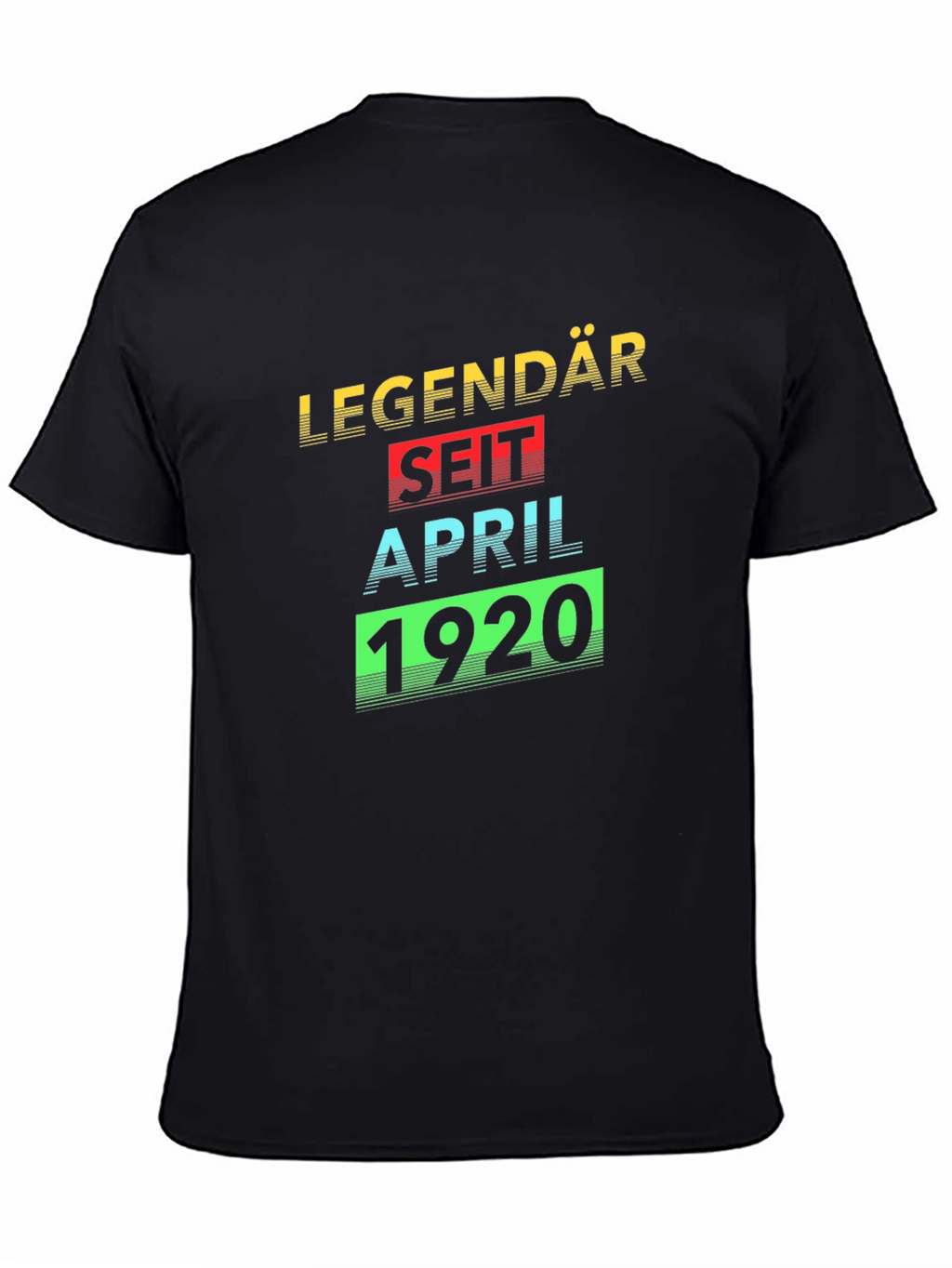 Legendary Since April 1920 Black T-Shirt