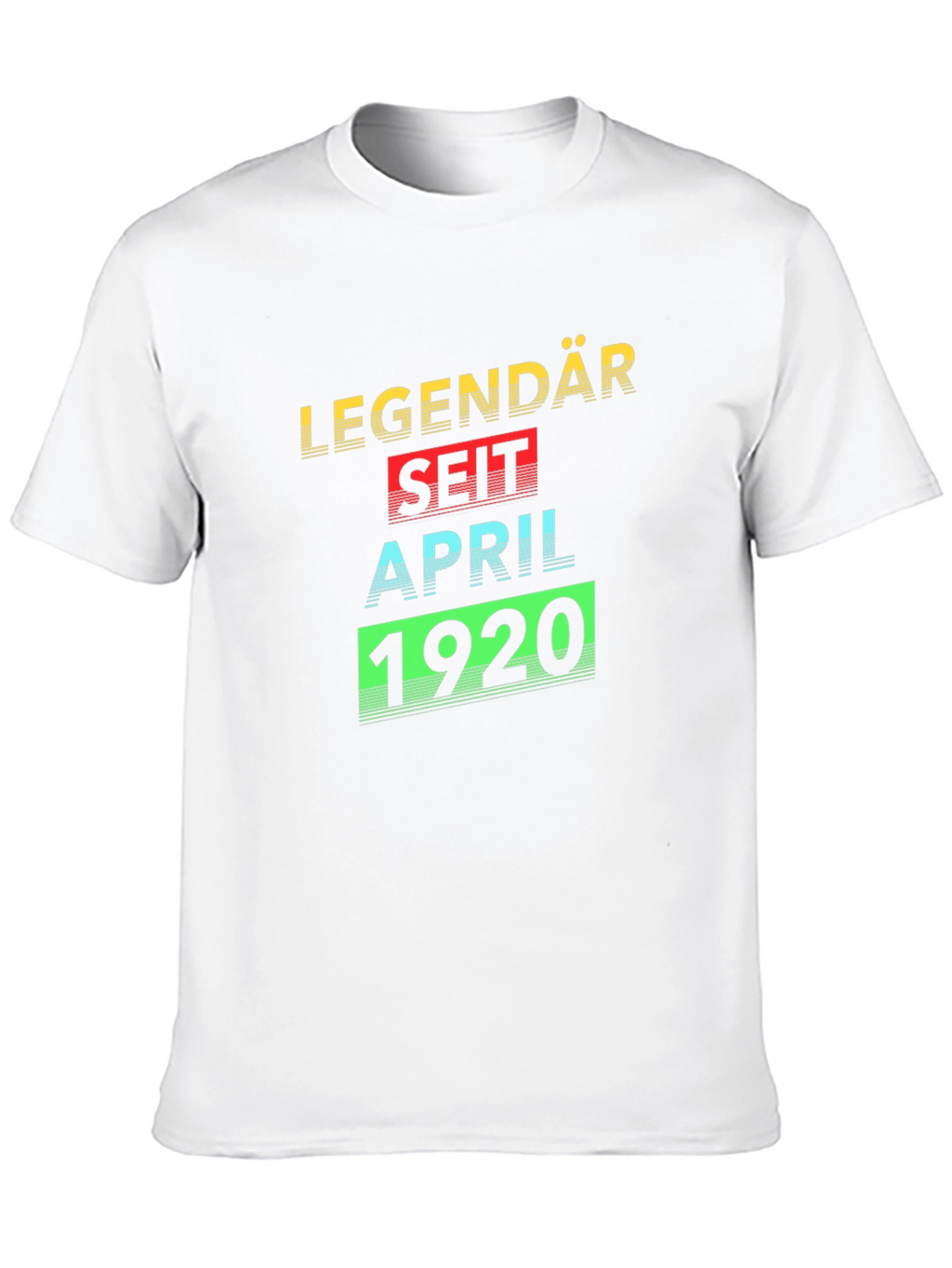 Legendary Since April 1920 Black T-Shirt