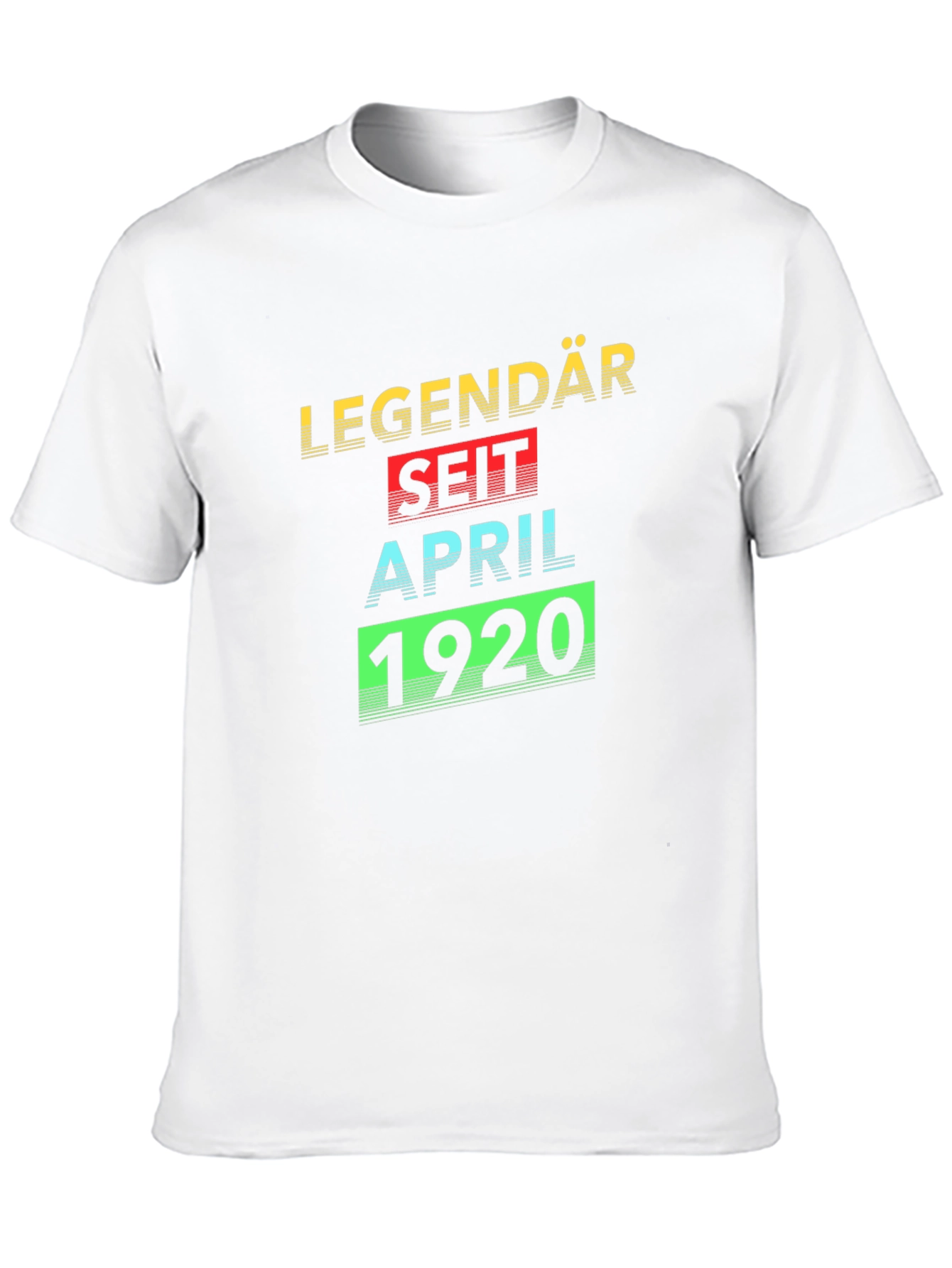 Legendary Since April 1920 Black T-Shirt