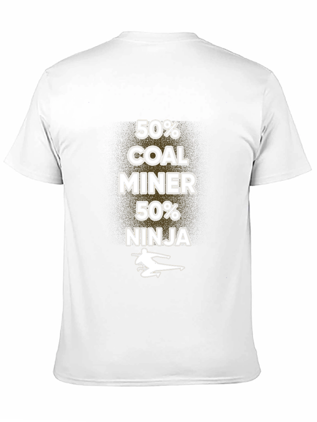 50% Coal Miner 50% Ninja Graphic Tee