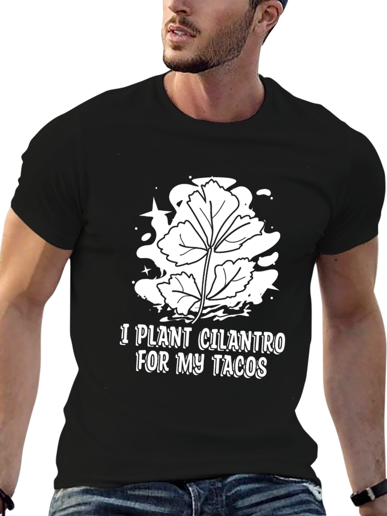 Cilantro Taco T-Shirt - Funny Foodie Tee