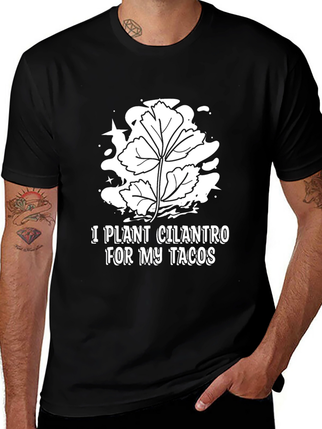 Cilantro Taco T-Shirt - Funny Foodie Tee