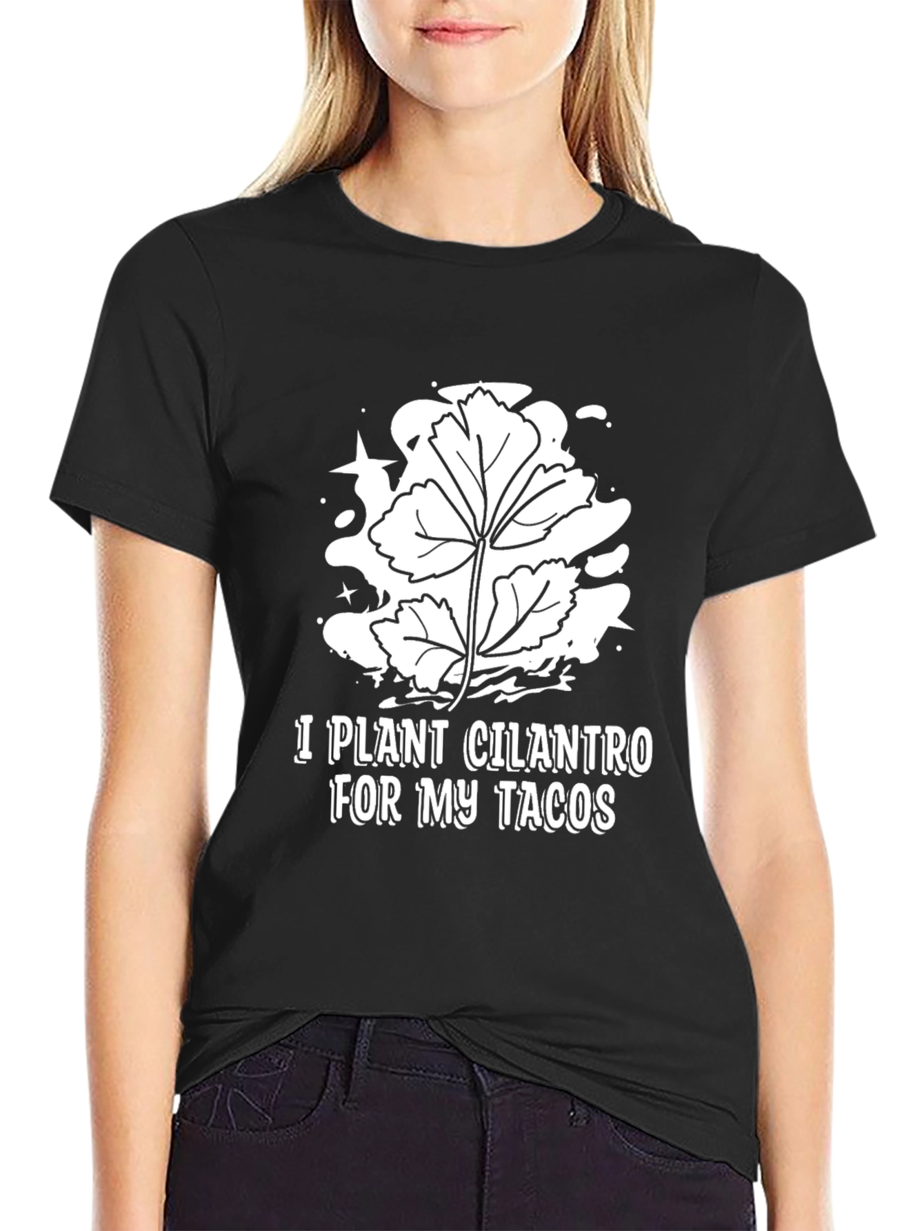 Cilantro Taco T-Shirt - Funny Foodie Tee