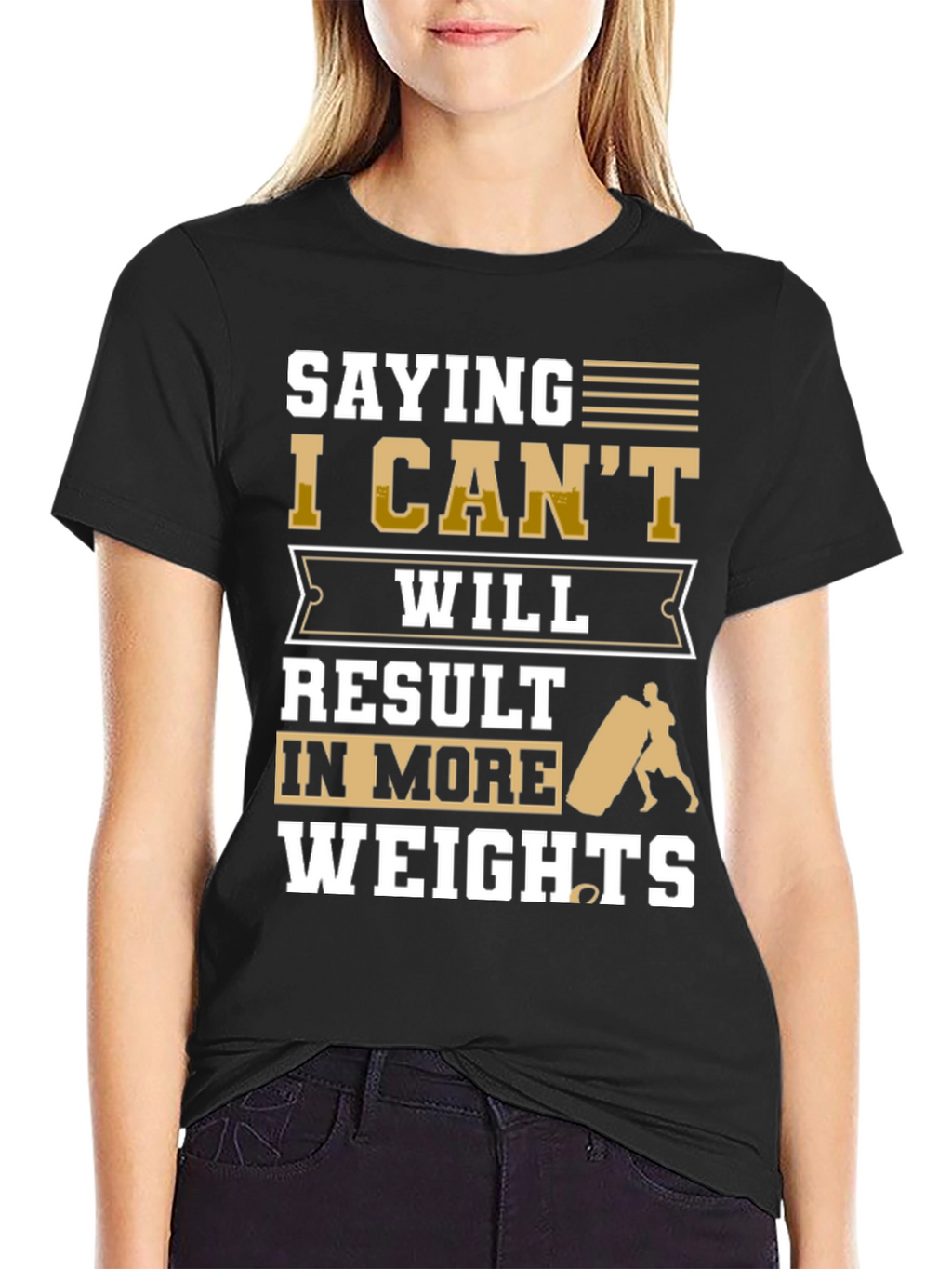 Motivational Gym T-Shirt - Lift More Weights