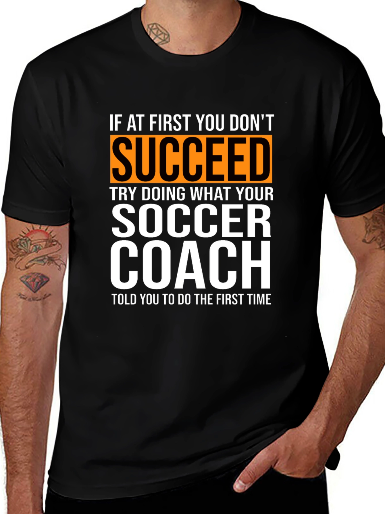 Soccer Coach T-Shirt: Funny Inspirational Gift