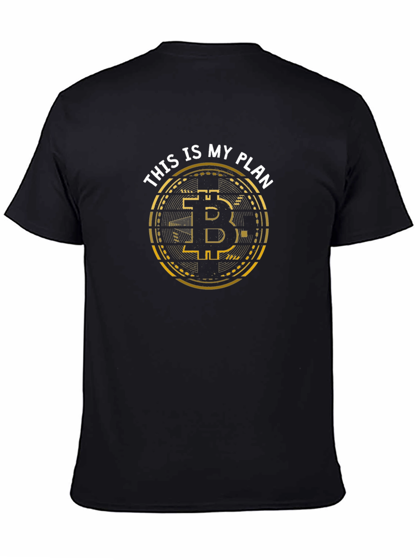 Bitcoin Plan Graphic Tee - Crypto T-Shirt