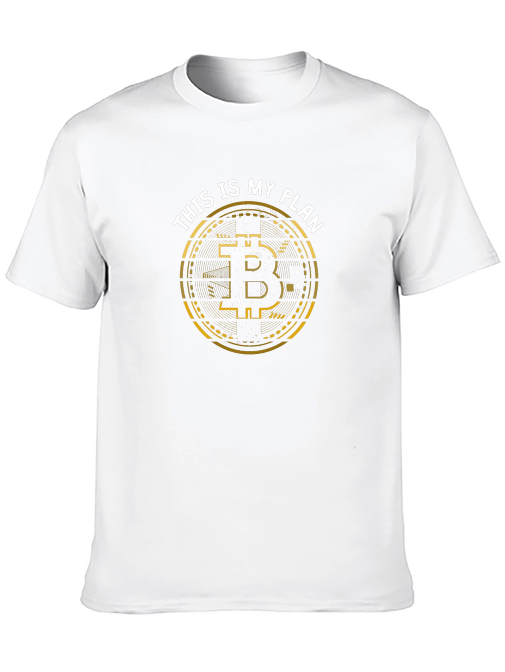Bitcoin Plan Graphic Tee - Crypto T-Shirt