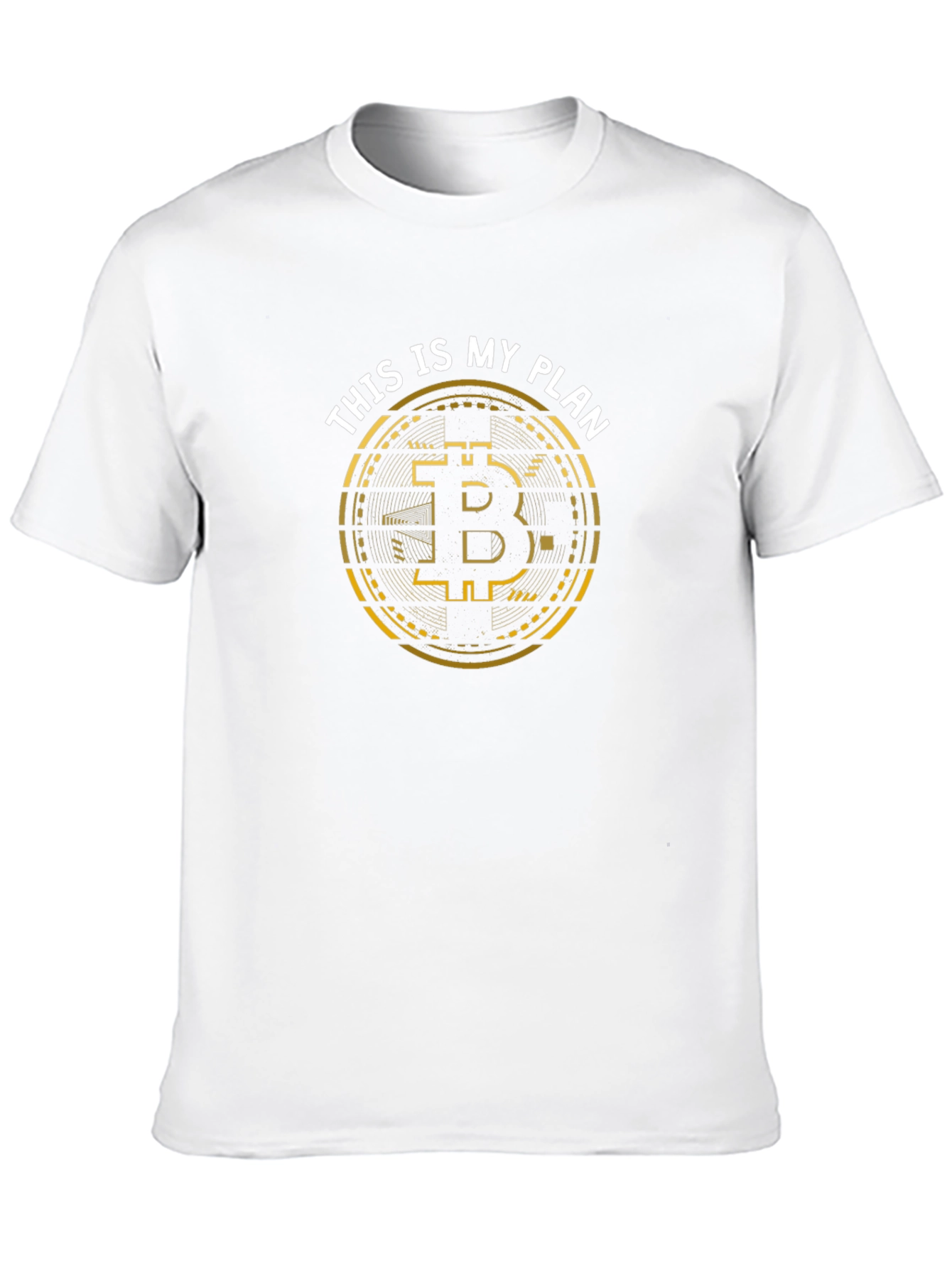 Bitcoin Plan Graphic Tee - Crypto T-Shirt