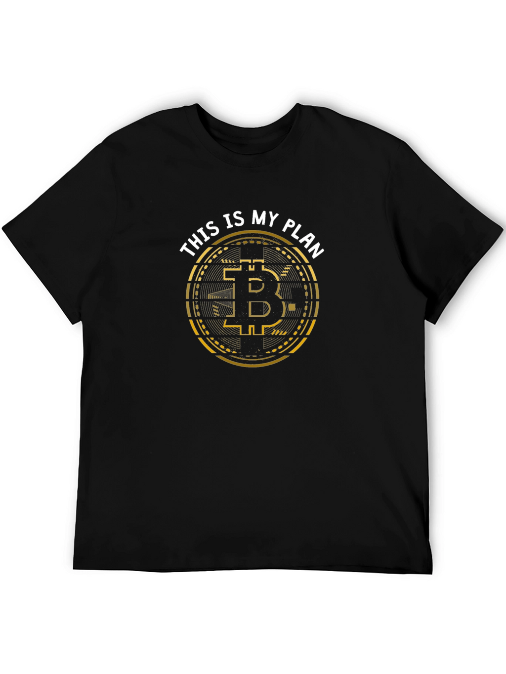 Bitcoin Plan Graphic Tee - Crypto T-Shirt