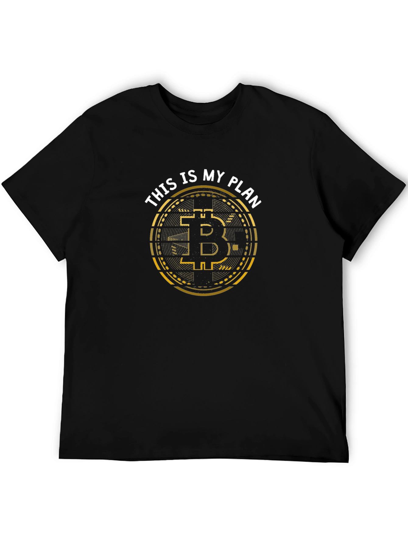 Bitcoin Plan Graphic Tee - Crypto T-Shirt