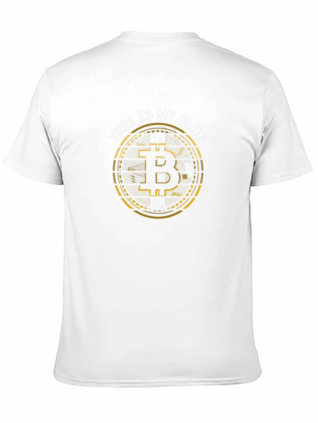 Bitcoin Plan Graphic Tee - Crypto T-Shirt