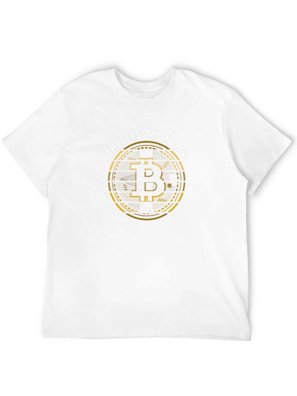 Bitcoin Plan Graphic Tee - Crypto T-Shirt