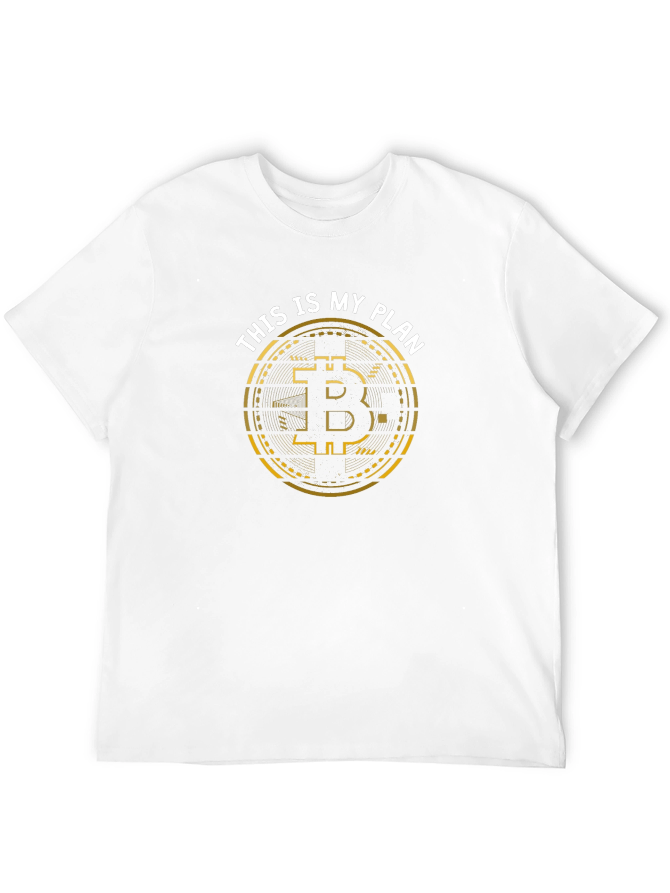 Bitcoin Plan Graphic Tee - Crypto T-Shirt