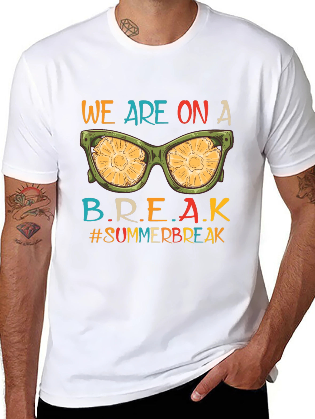 We Are On A Break Summer Vacation T-Shirt