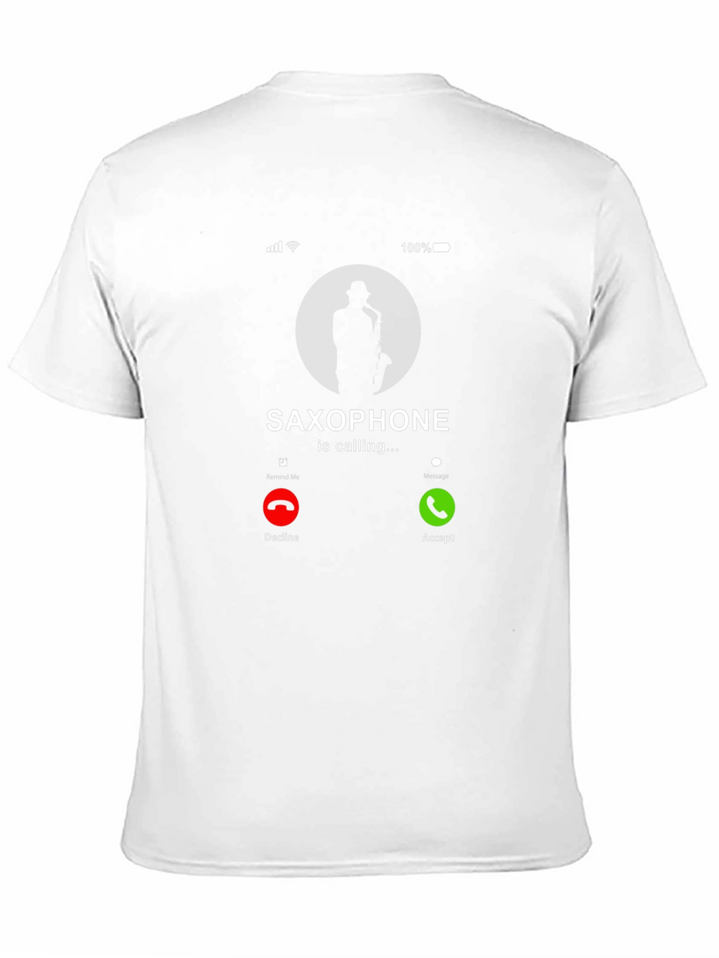 Saxophone Calling T-Shirt - Music Lover Tee