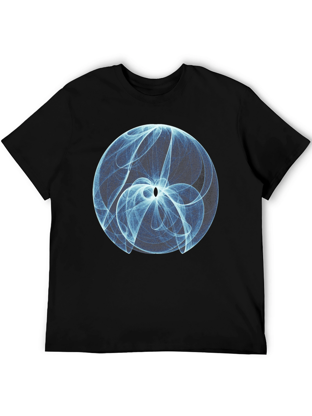 Abstract Orb Graphic Tee - Modern Casual Style