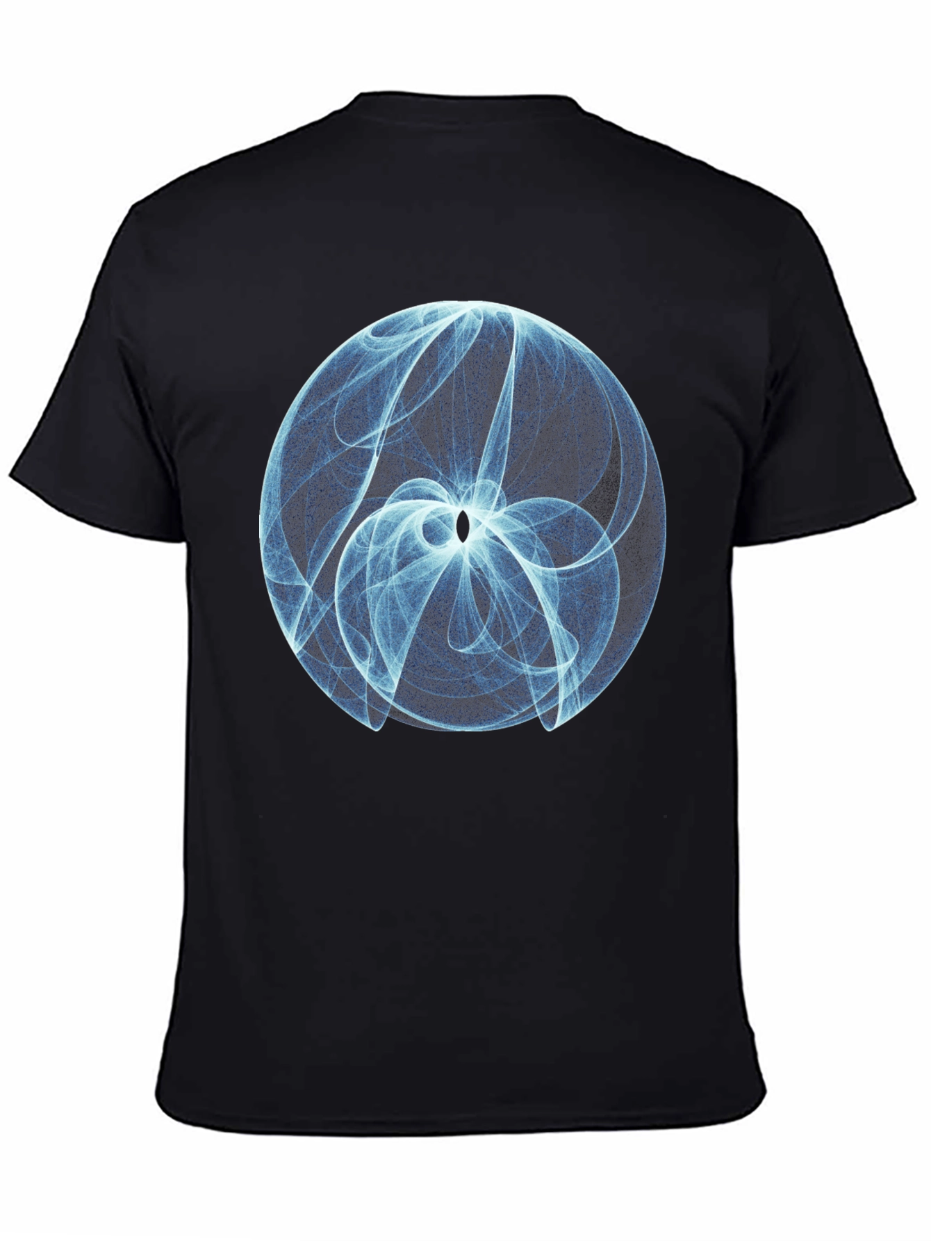 Abstract Orb Graphic Tee - Modern Casual Style