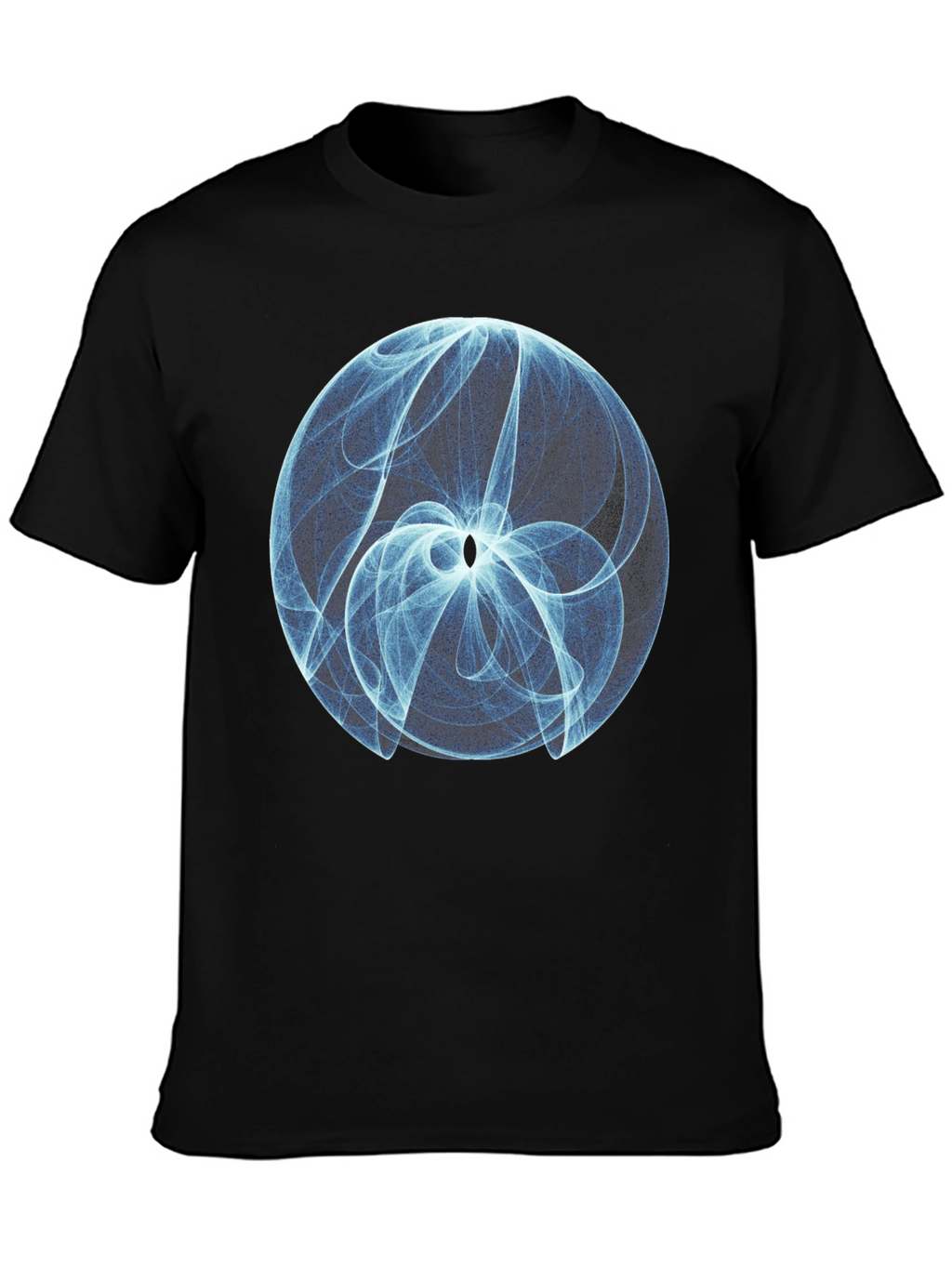 Abstract Orb Graphic Tee - Modern Casual Style