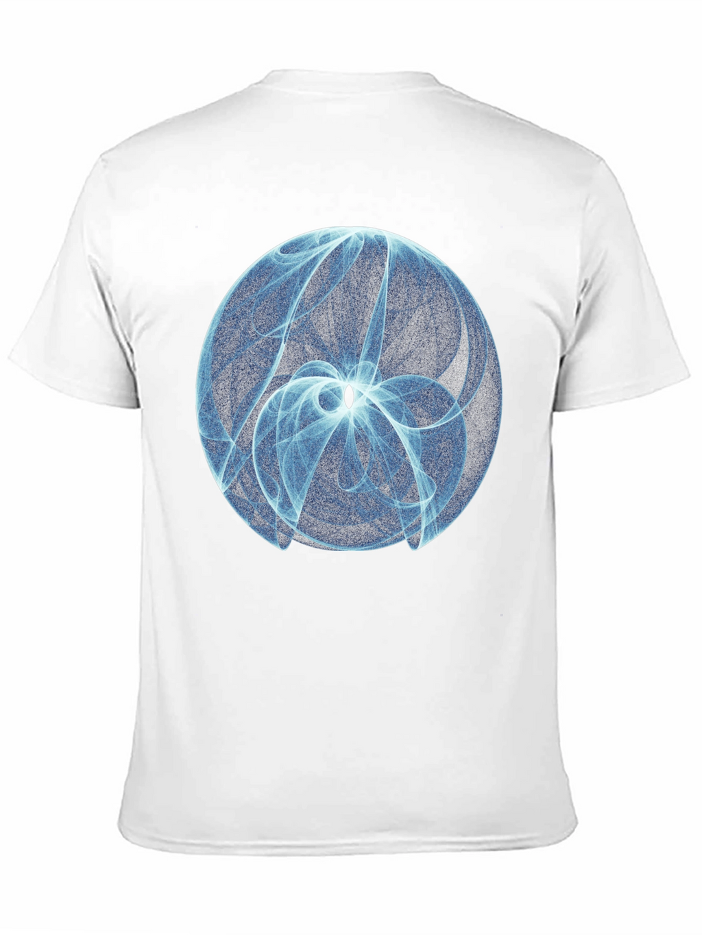 Abstract Orb Graphic Tee - Modern Casual Style