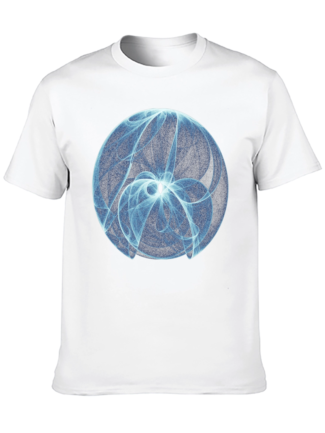 Abstract Orb Graphic Tee - Modern Casual Style