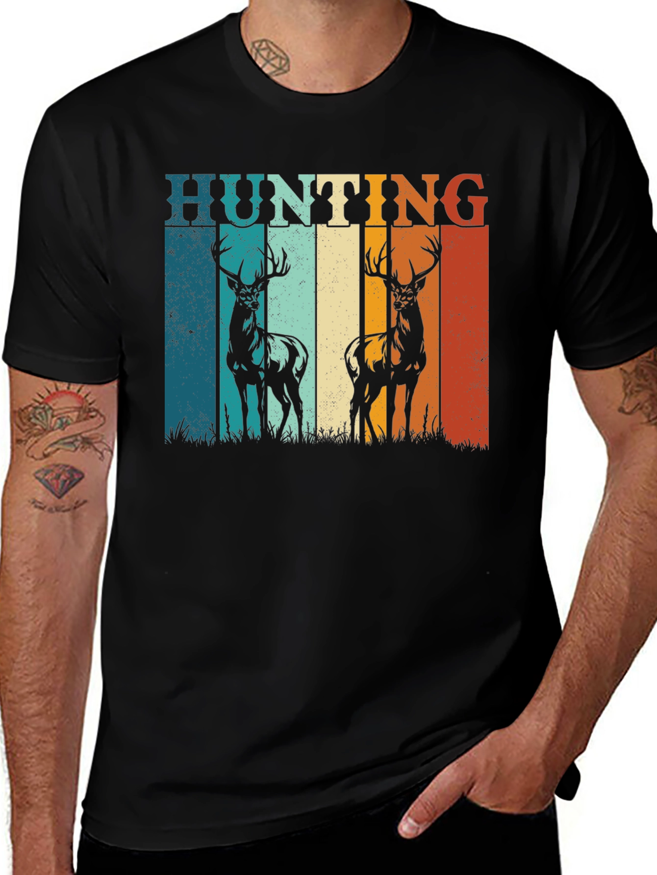 Vintage Hunting Deer T-Shirt