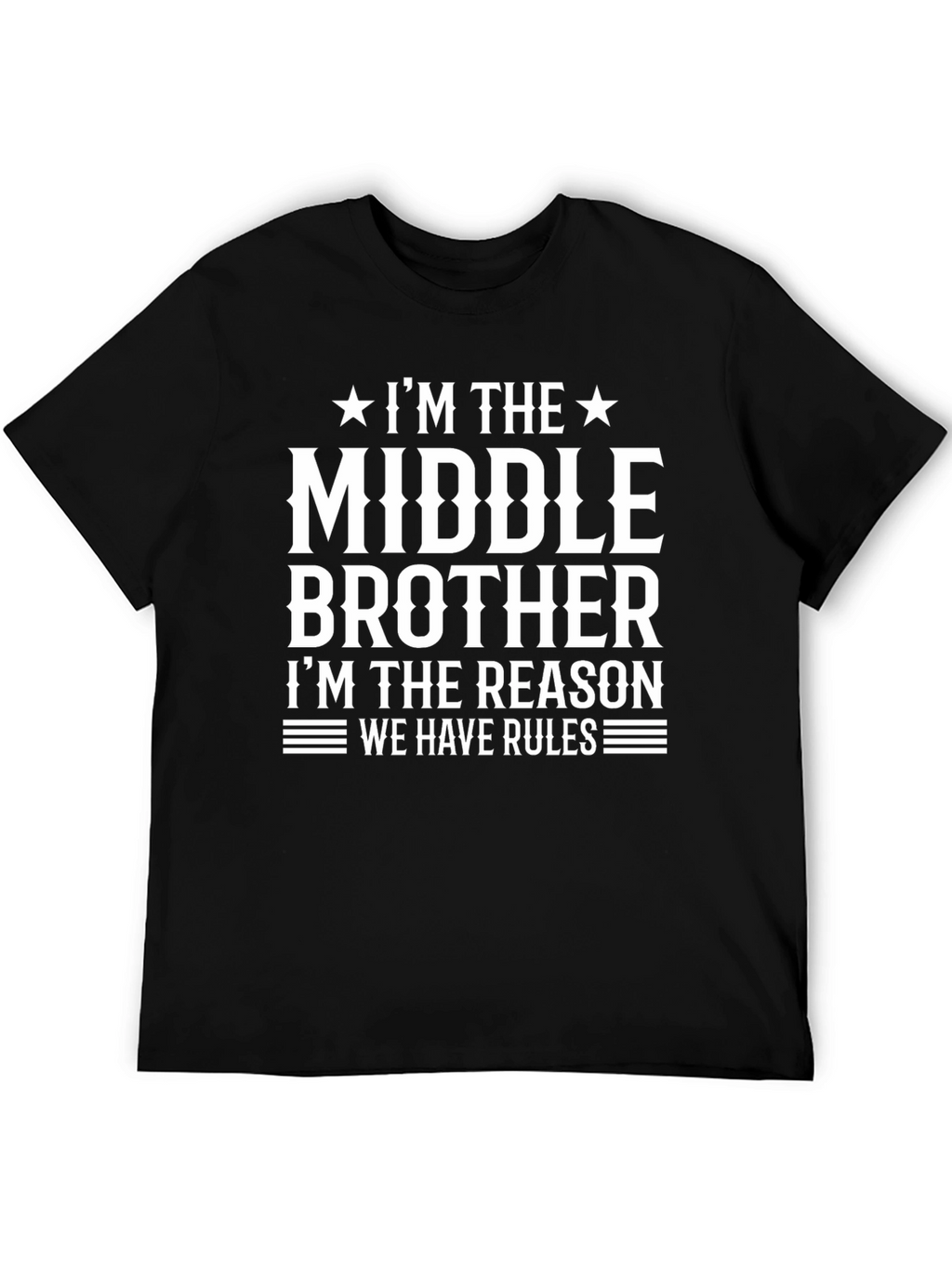 Middle Brother T-Shirt - Funny Family Tee