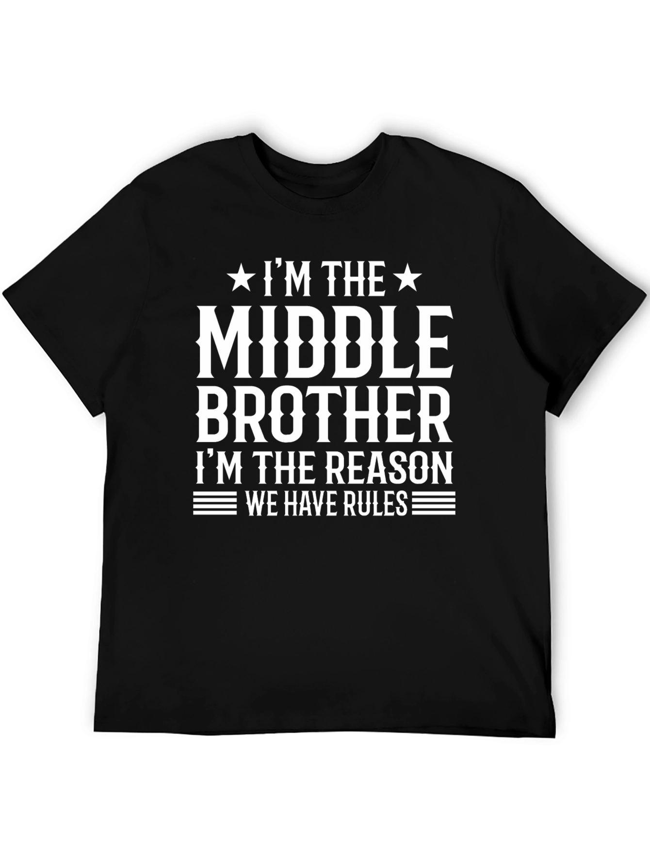 Middle Brother T-Shirt - Funny Family Tee
