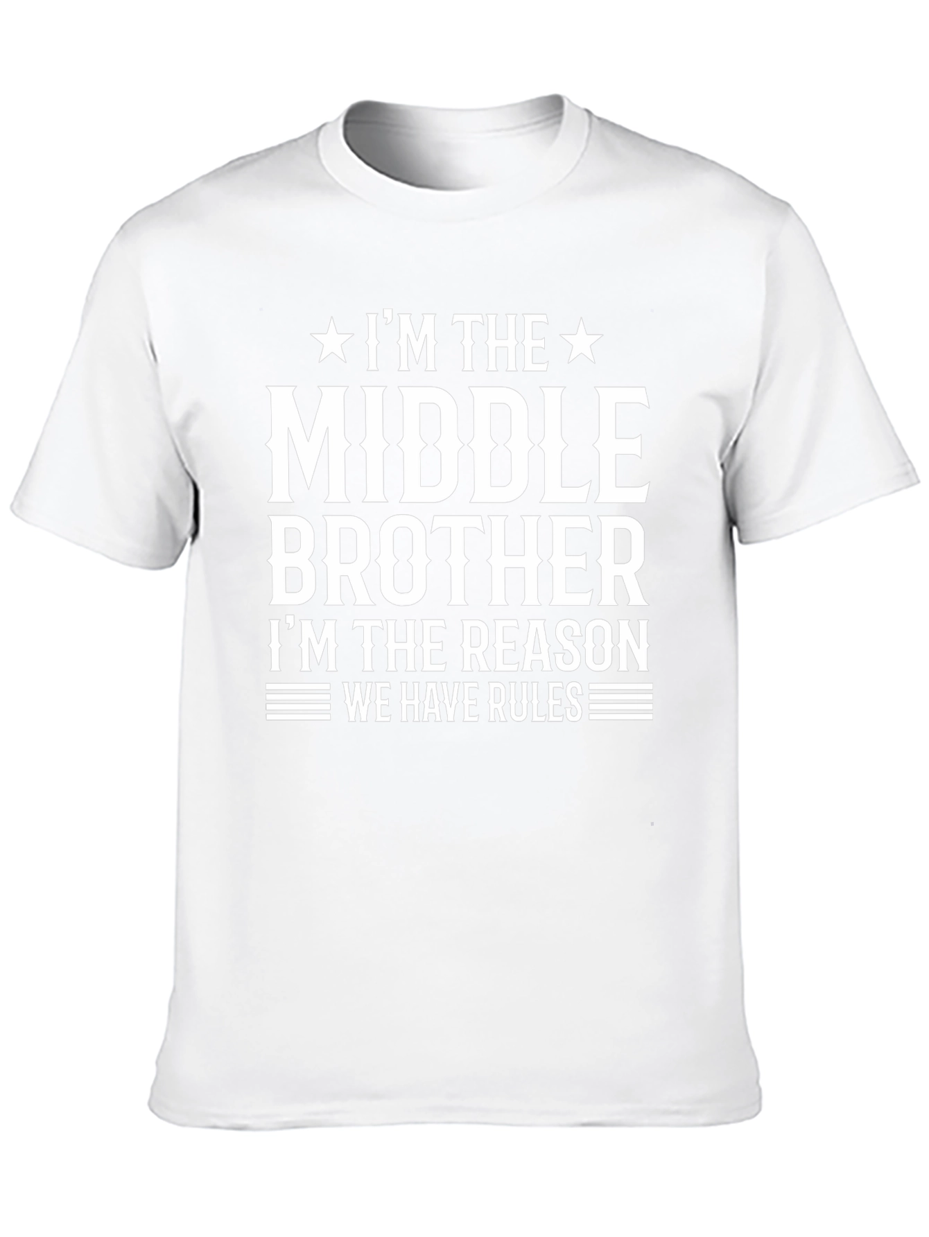 Middle Brother T-Shirt - Funny Family Tee