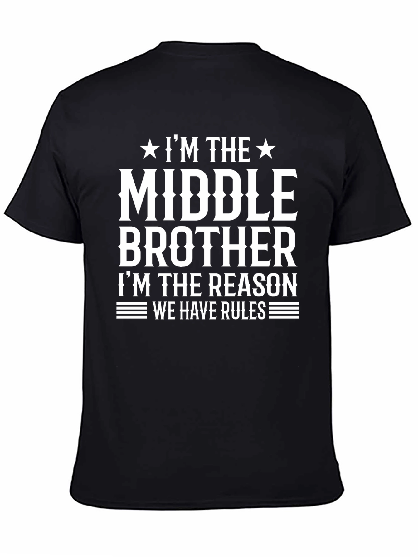 Middle Brother T-Shirt - Funny Family Tee
