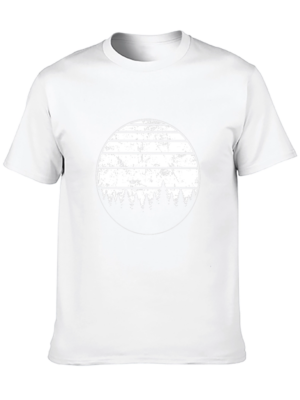 Retro Mountain Sunset T-Shirt