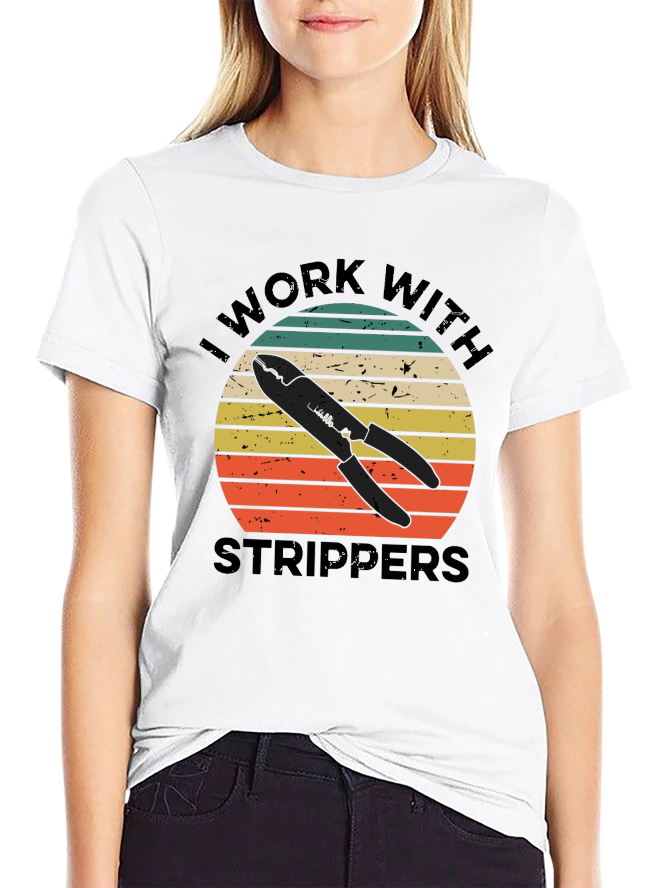 I Work With Strippers T-Shirt