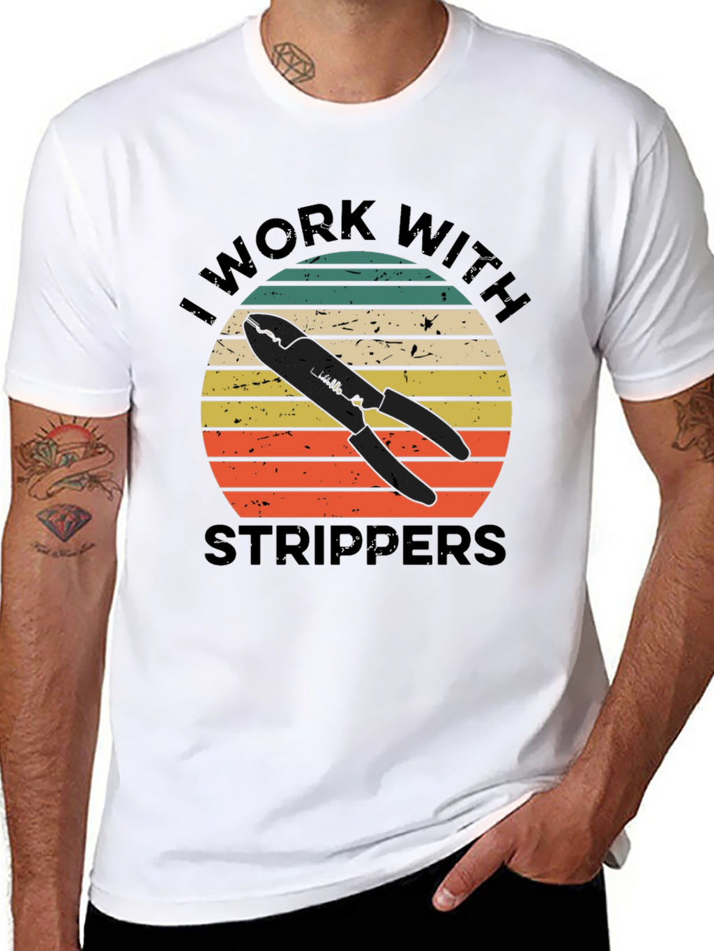 I Work With Strippers T-Shirt