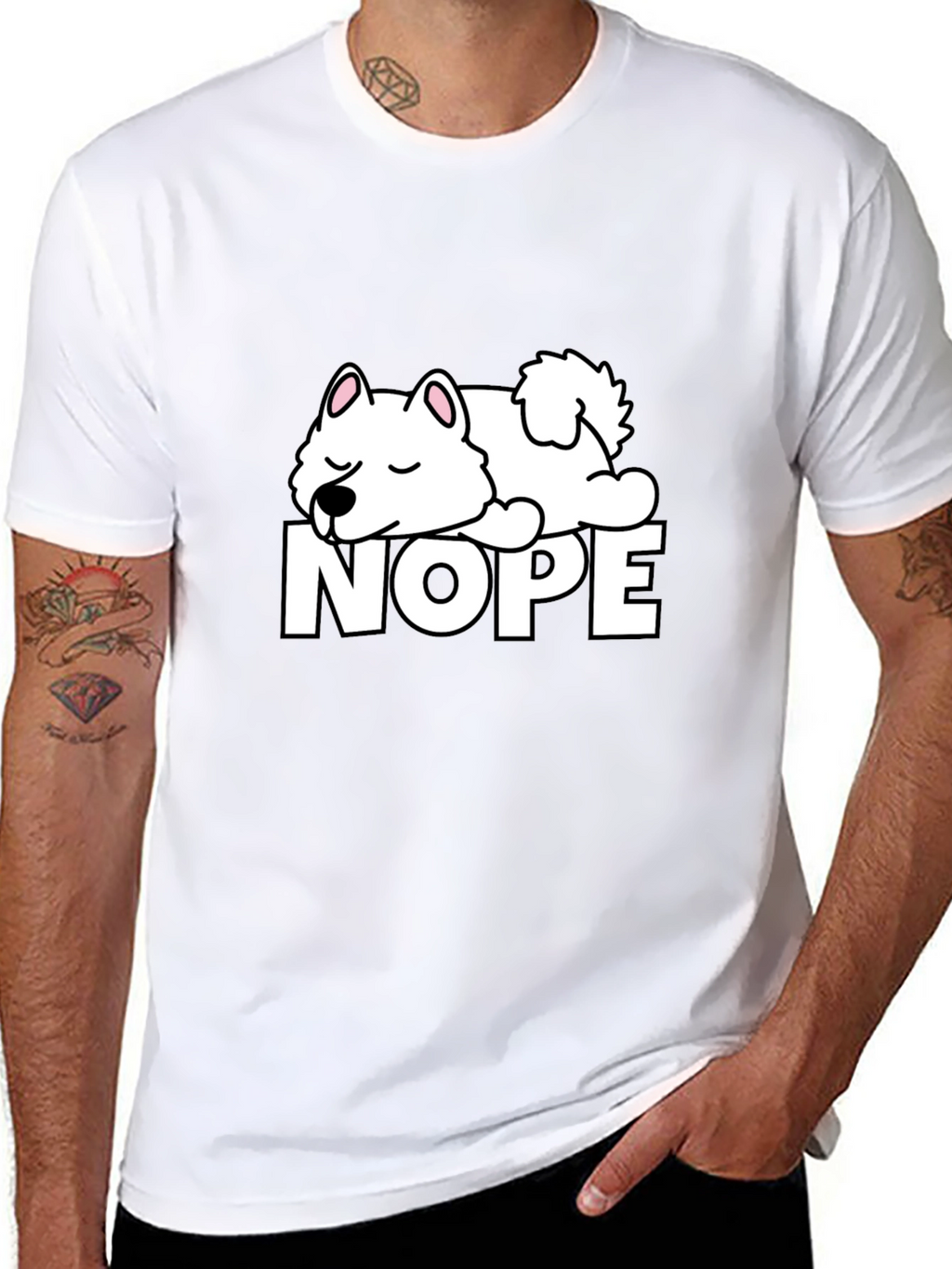 Nope Dog T-Shirt