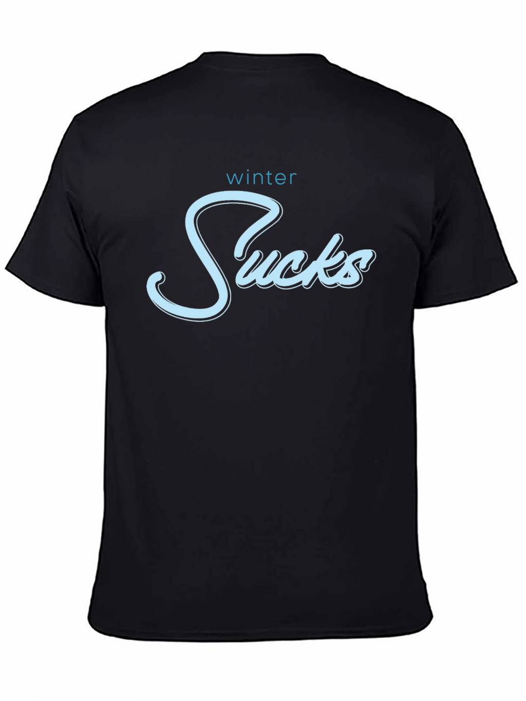Winter Sucks T-Shirt - Funny Seasonal Graphic Tee
