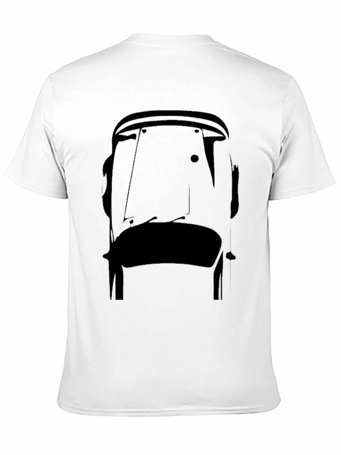 Moai Statue Graphic T-Shirt - Classic Black Tee