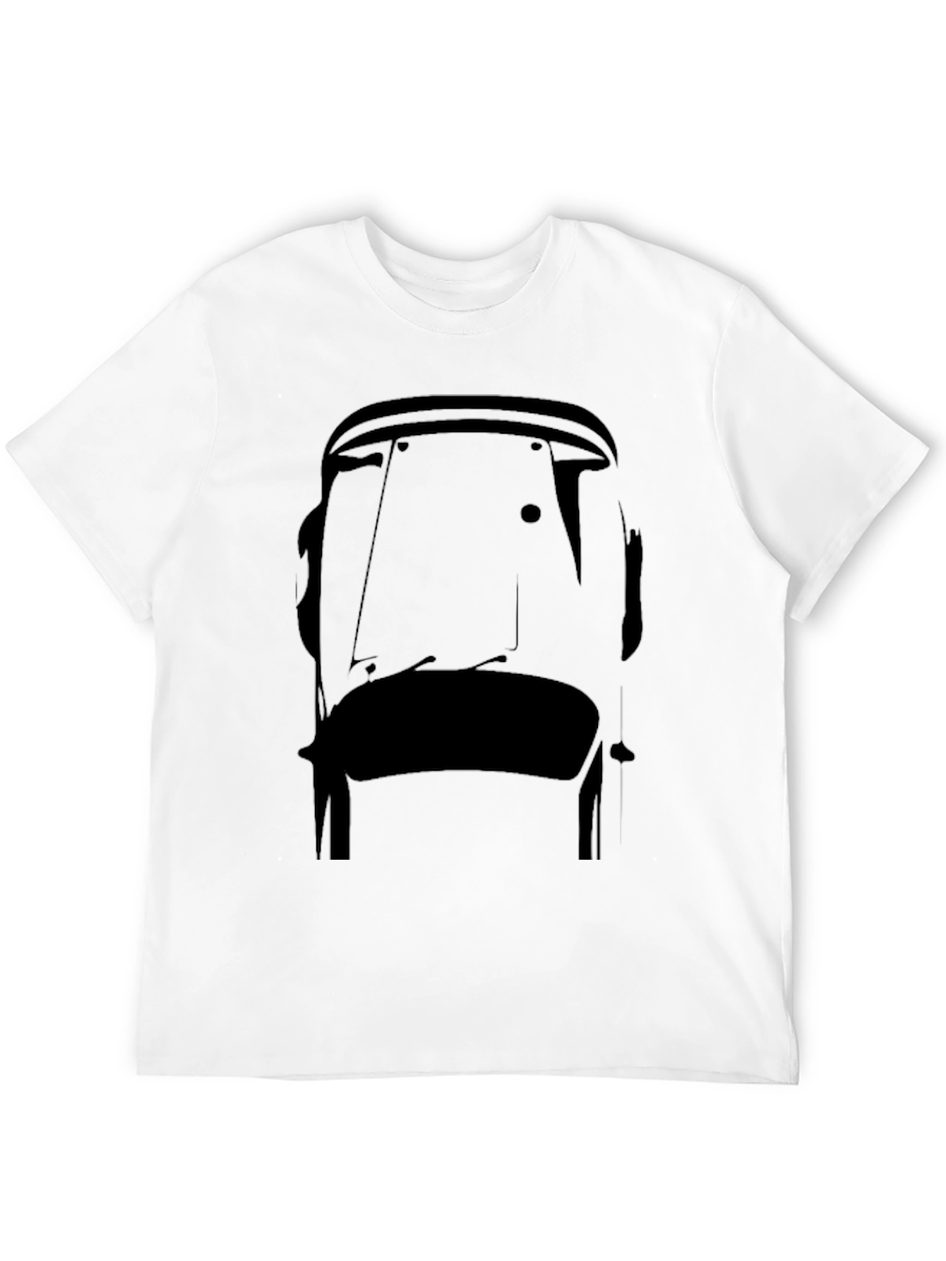 Moai Statue Graphic T-Shirt - Classic Black Tee