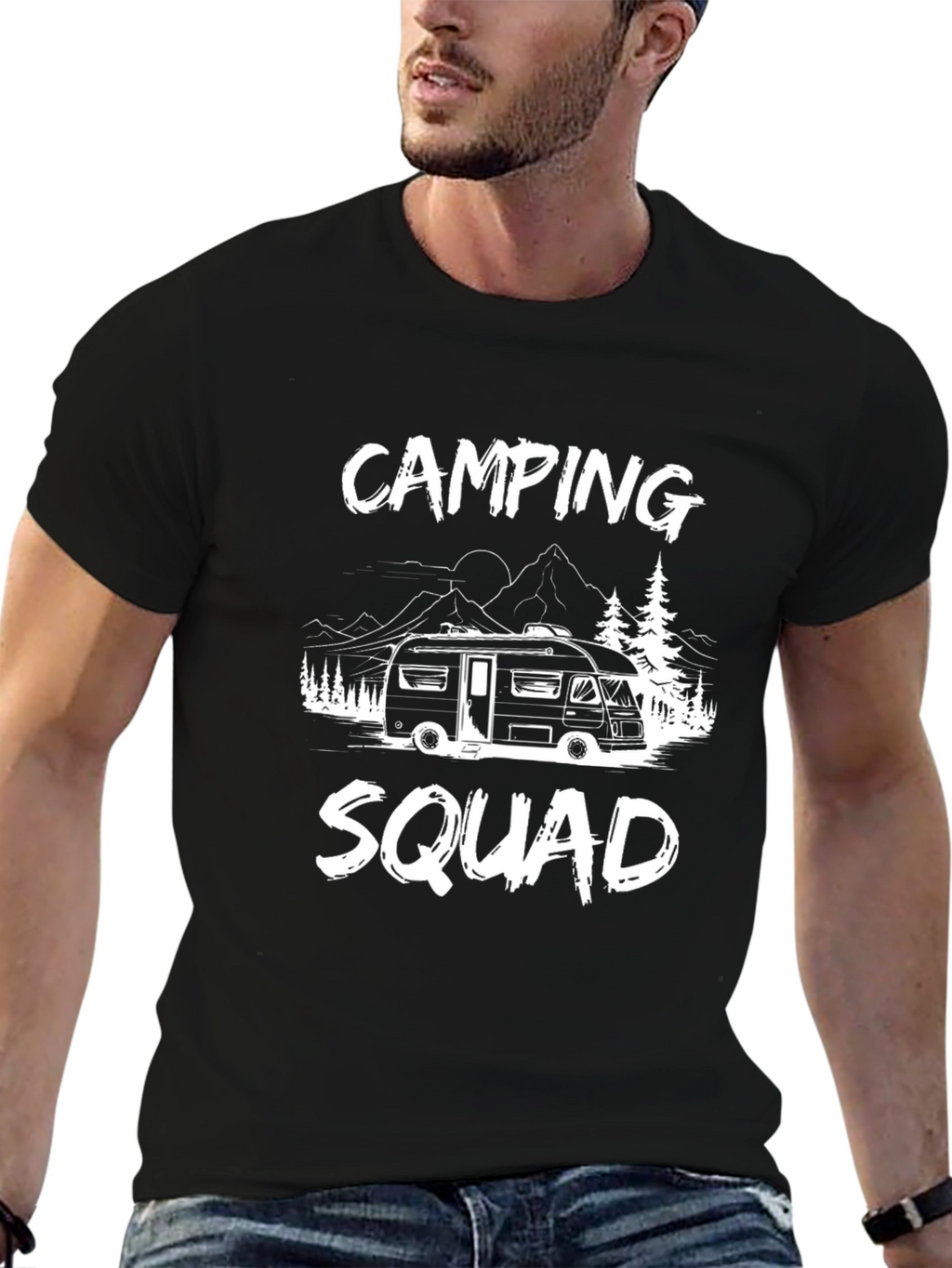 Camping Squad Graphic Tee - Adventure Ready
