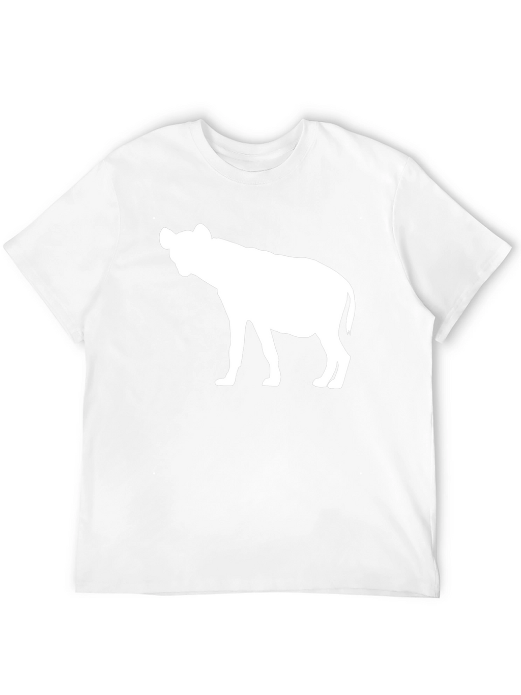 Hyena Silhouette Graphic Tee - Cool Animal Print