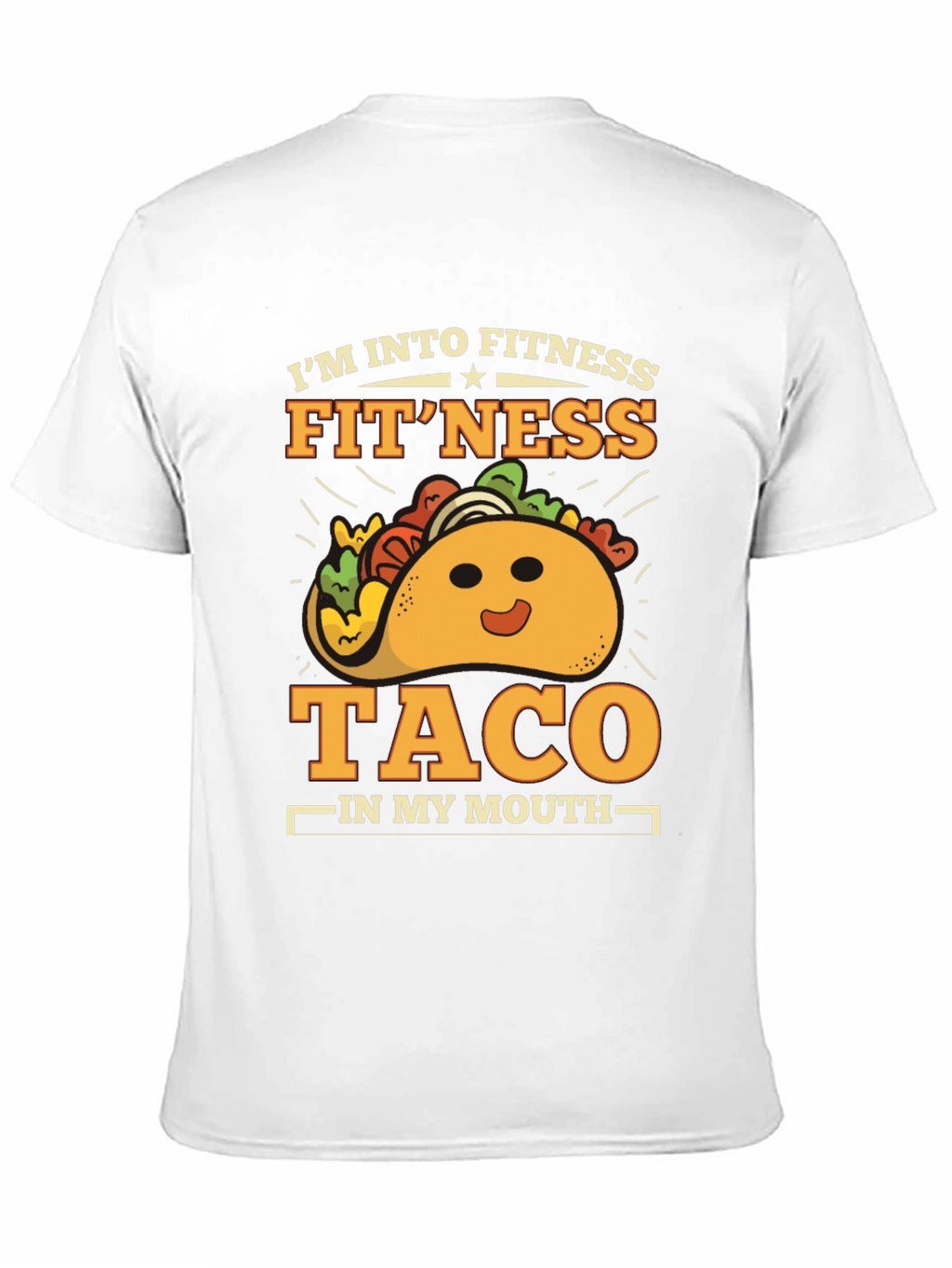 Fitness Taco Graphic T-Shirt - Gym Humor Tee