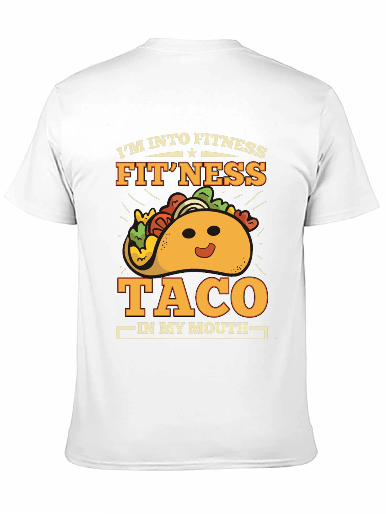 Fitness Taco Graphic T-Shirt - Gym Humor Tee