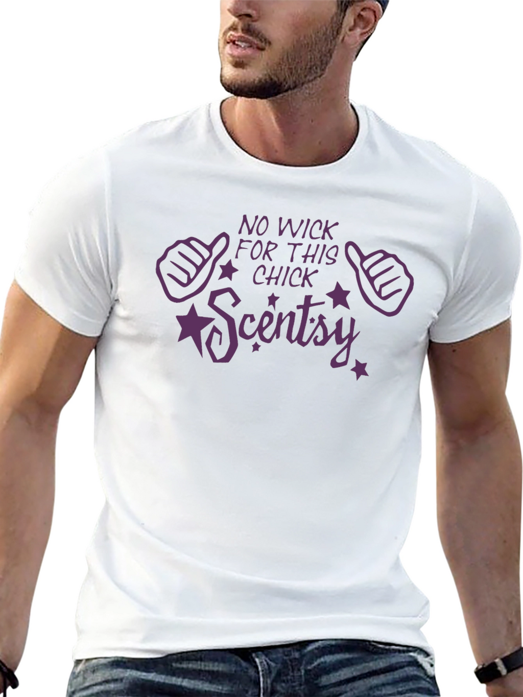 No Wick for This Chick Scentsy T-Shirt