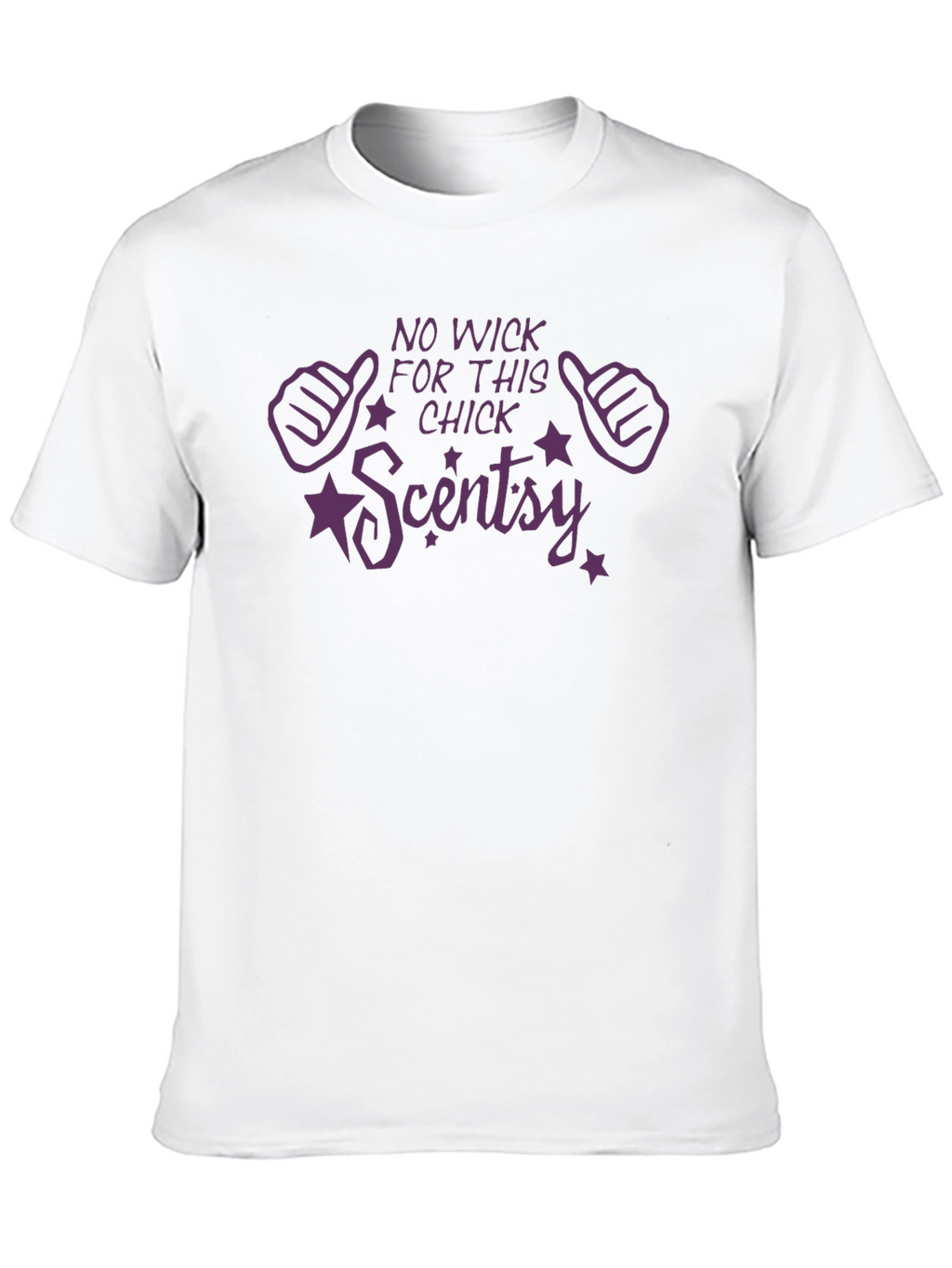 No Wick for This Chick Scentsy T-Shirt
