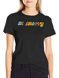 Be Groovy Retro T-Shirt - Stylish Comfort