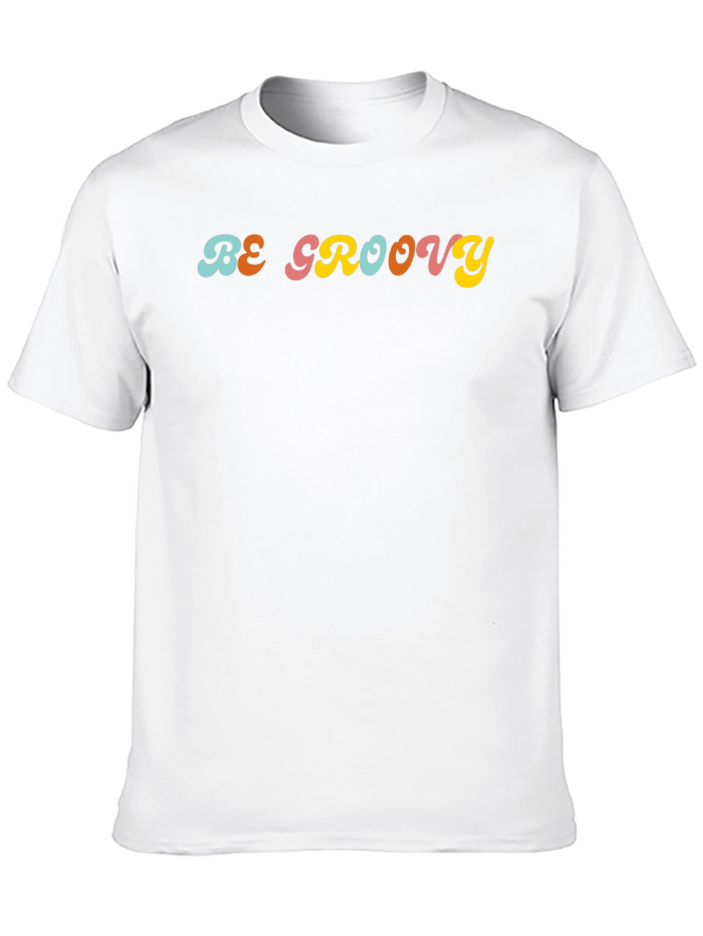 Be Groovy Retro T-Shirt - Stylish Comfort