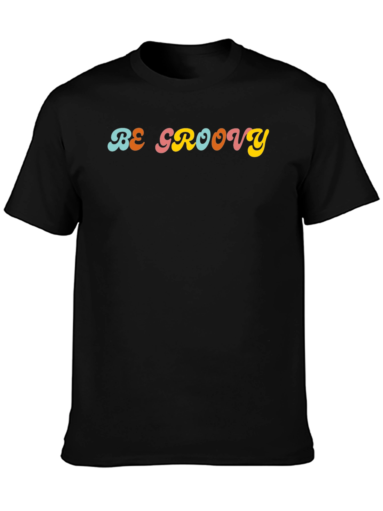 Be Groovy Retro T-Shirt - Stylish Comfort