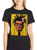 Abstract Art Graphic Tee - Stylish Streetwear
