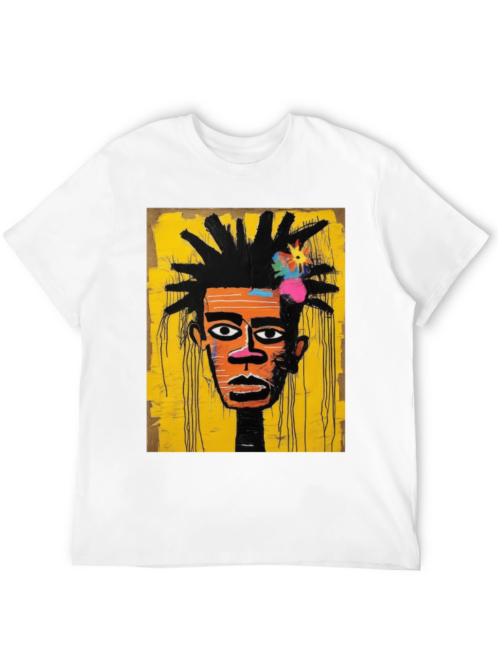 Abstract Art Graphic Tee - Stylish Streetwear