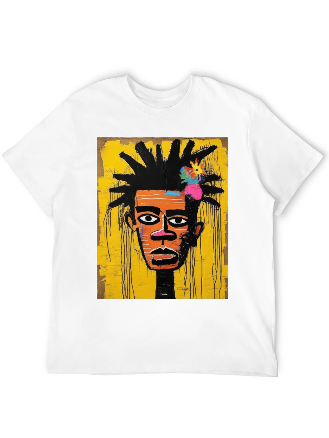 Abstract Art Graphic Tee - Stylish Streetwear