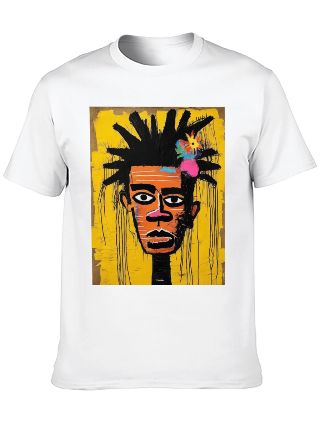 Abstract Art Graphic Tee - Stylish Streetwear